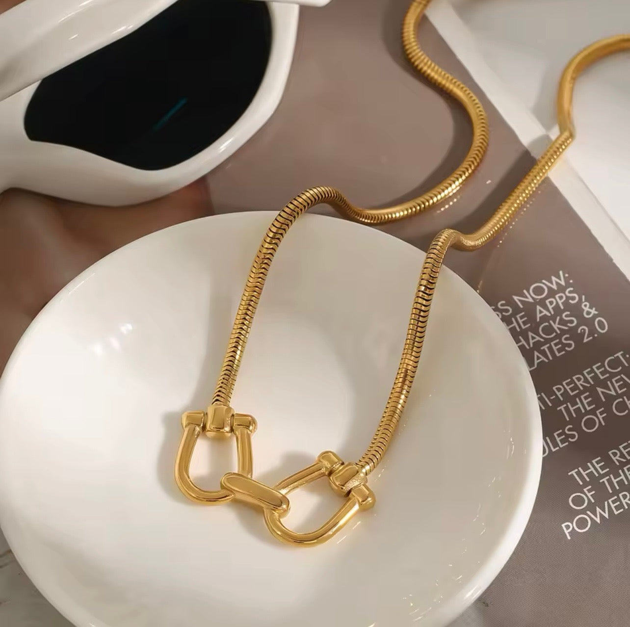 Cuffed Necklace